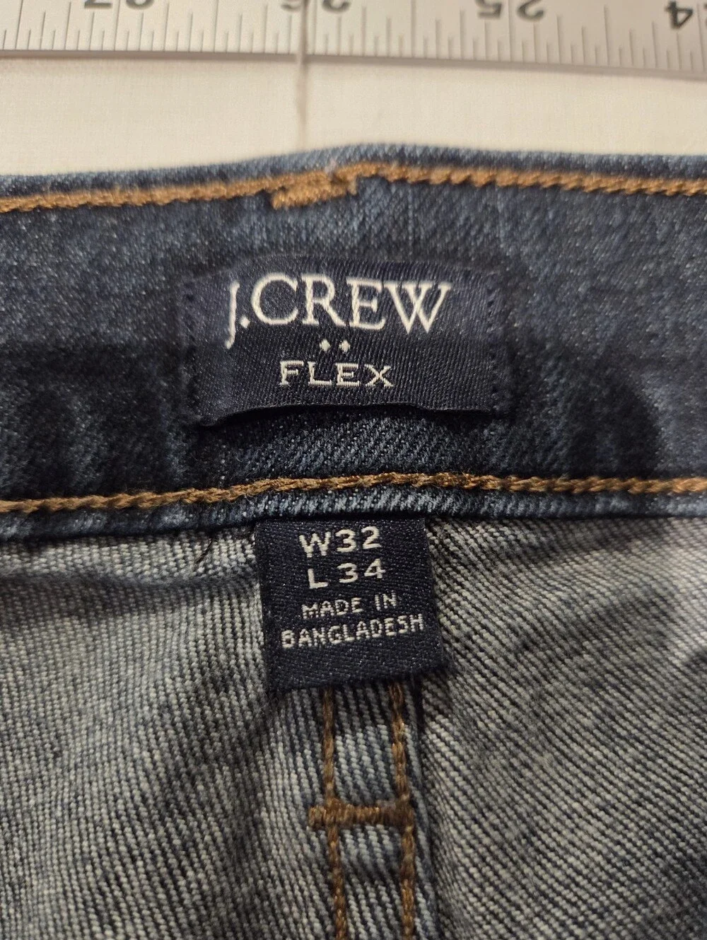 J.Crew Flex Slim Jeans | Men's 32x34 | Dark Wash Stretch Denim